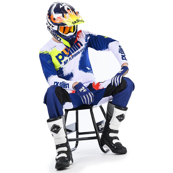pull-in - Pantalon Trash - 2024 Blanc / Navy / Jaune / Rouge