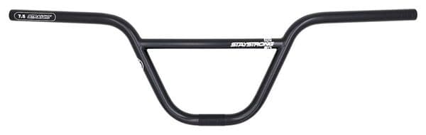 Guidon BMX Stay Strong Chevron Straight Race Noir