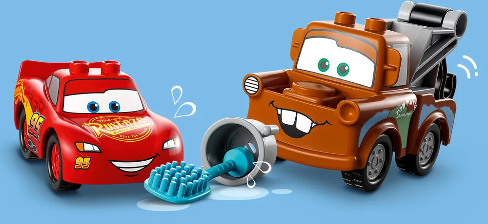 LEGO®DUPLO®DISNEY™ 10996 - LA STATION DE LAVAGE AVEC FLASH MCQUEEN ET MARTIN