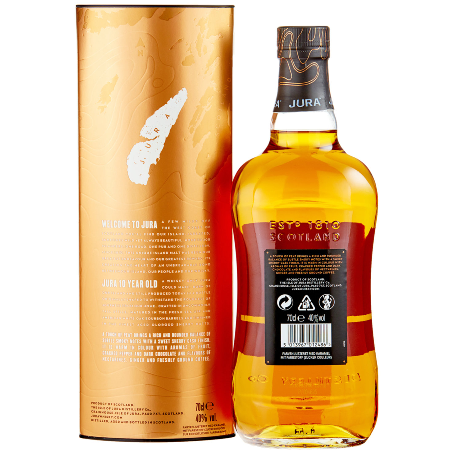 Jura 10 Years Single Malt -70cl
