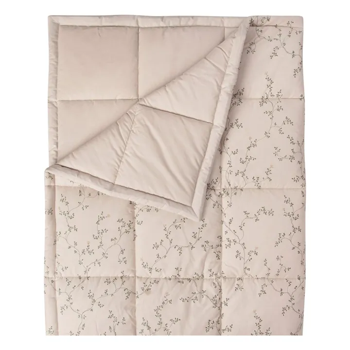 garbo&friends Couverture matelassée Botany en percale de coton | Vert
