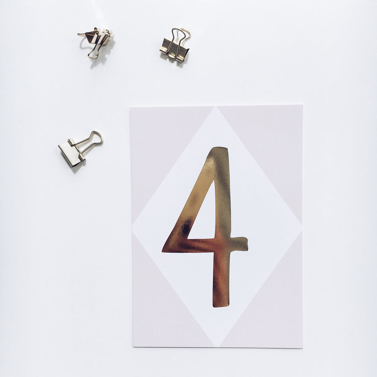 Postkarte „4