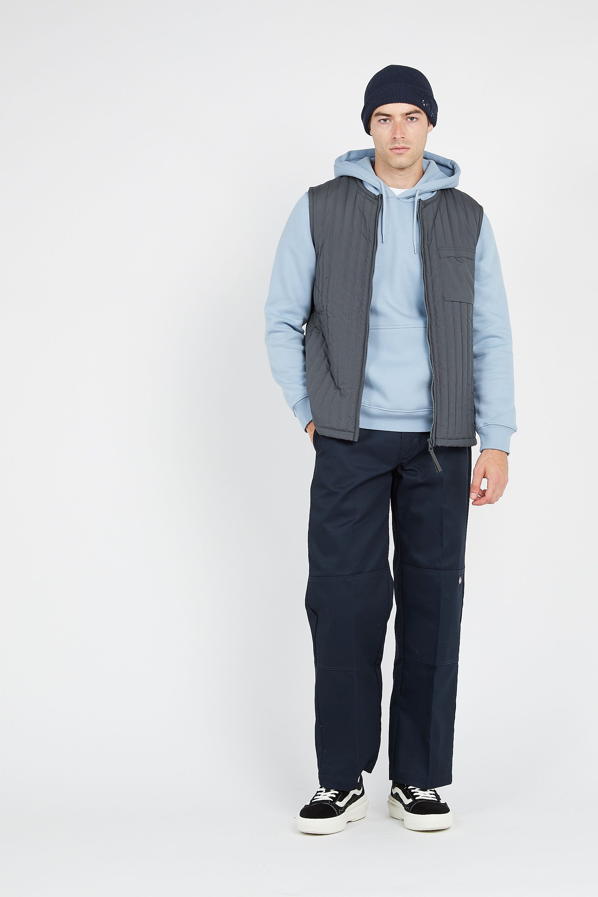 RAINS Veste  Liner Vest Gris