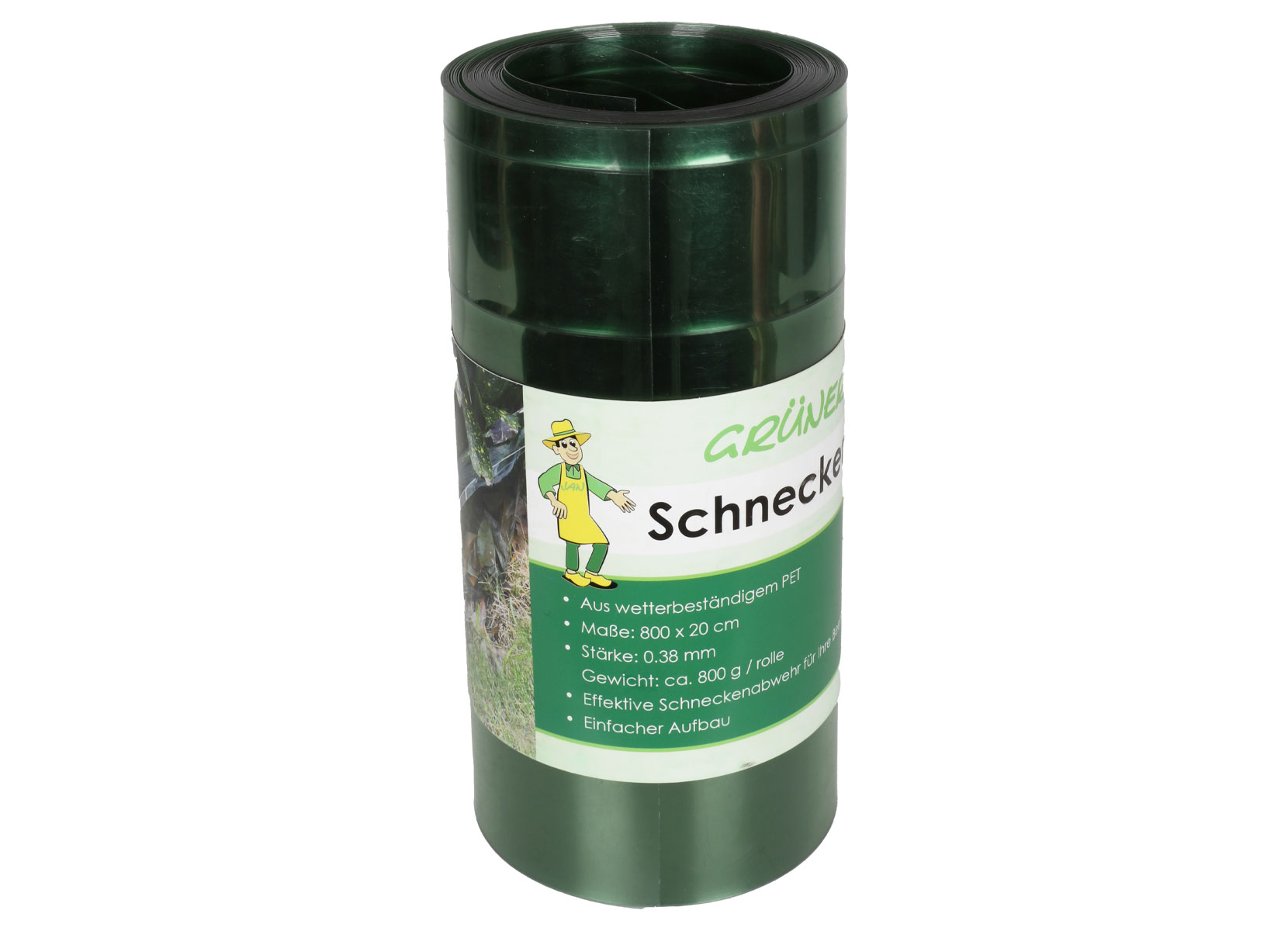 Schneckenbarriere 800x20cm