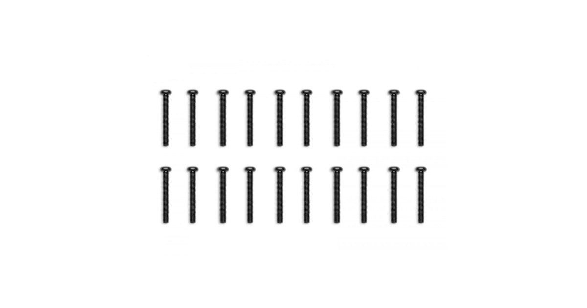 EKWBEK-Loop Phillips Schroevenset M4x30mm  (Zwart, 20 stuks)
