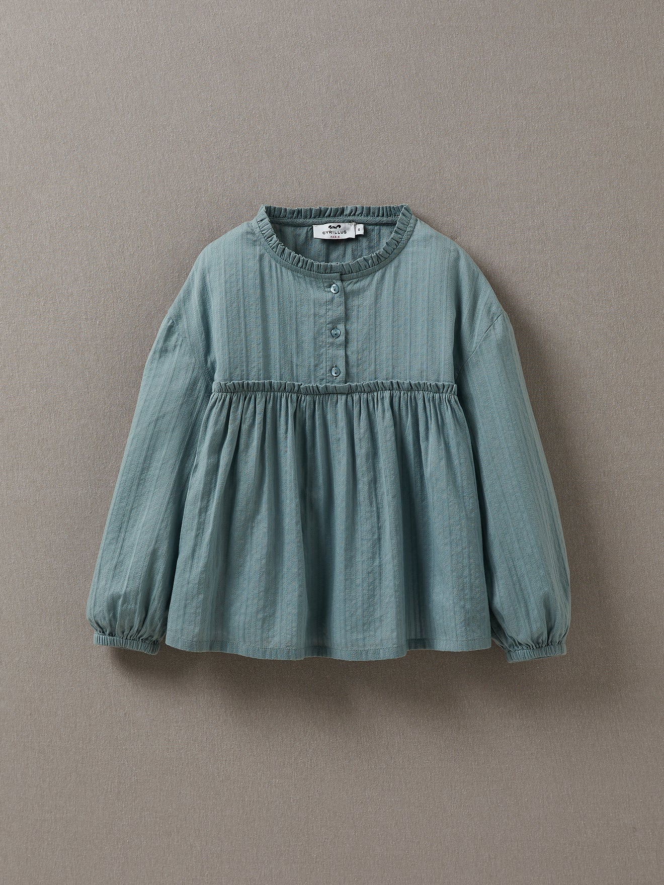 Chemise Fille à froufrou