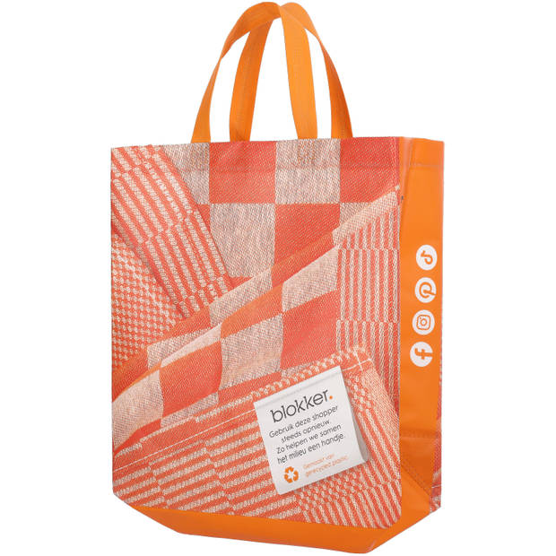 Blokker tas gerecycled M