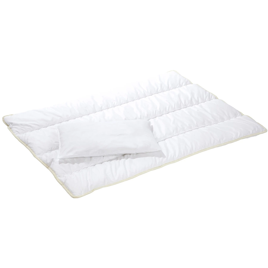 Alvi® Microfaser-Steppbett-Set 80 x 80 cm  35 x 40 cm
