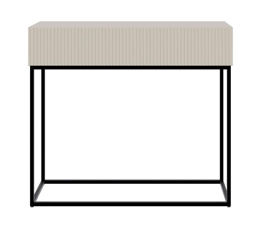 NADUVI Collection Vesper Sidetable - Greige / Zwart