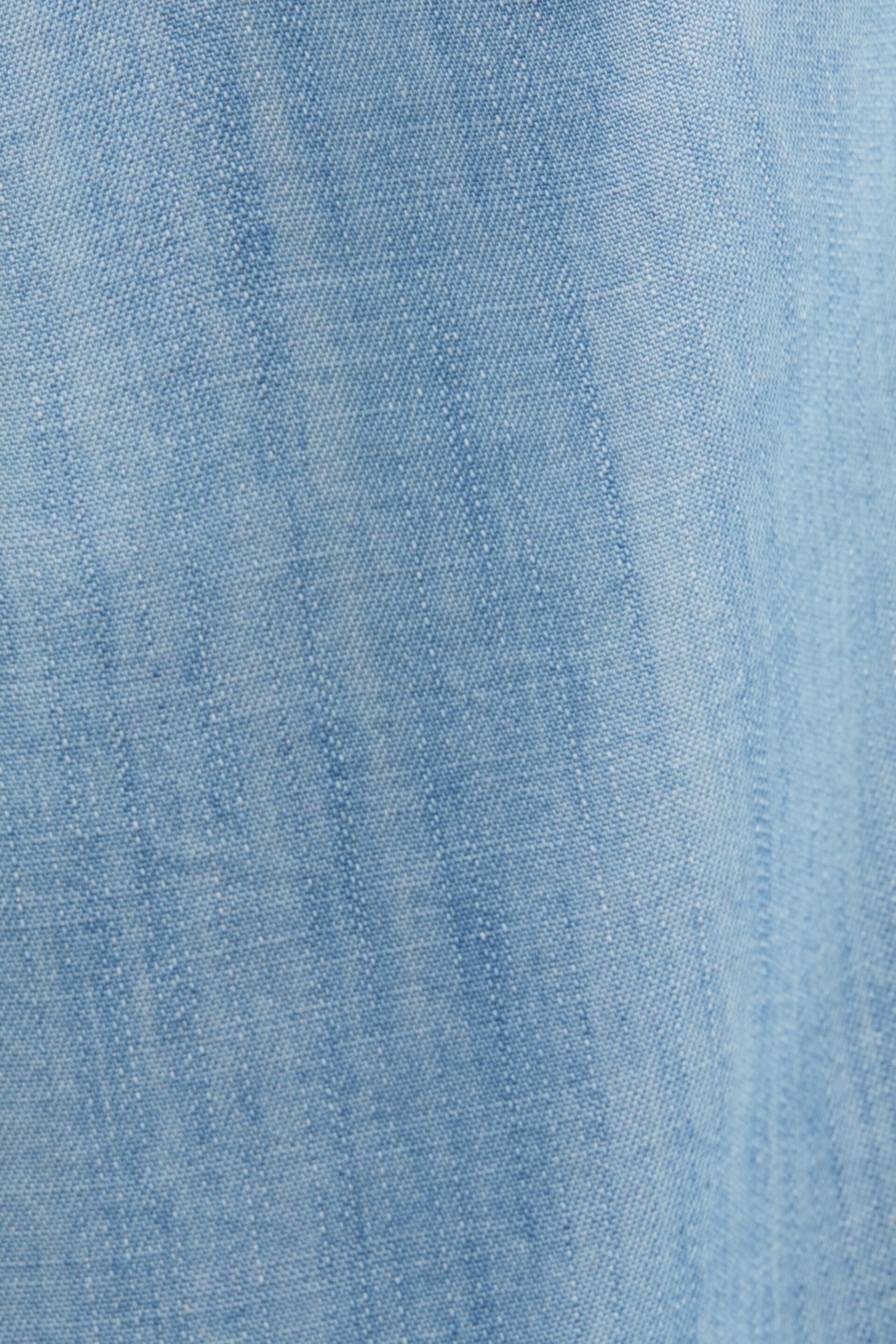 Combinaison courte d’aspect denim, TENCEL™