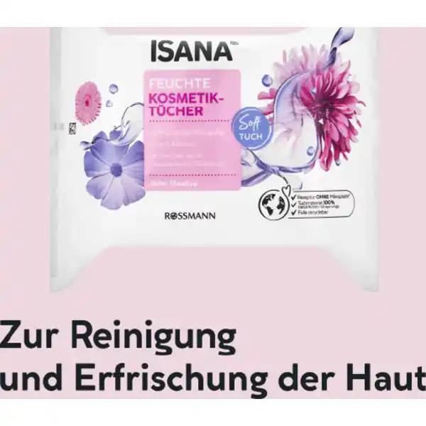 feuchte Kosmetiktücher