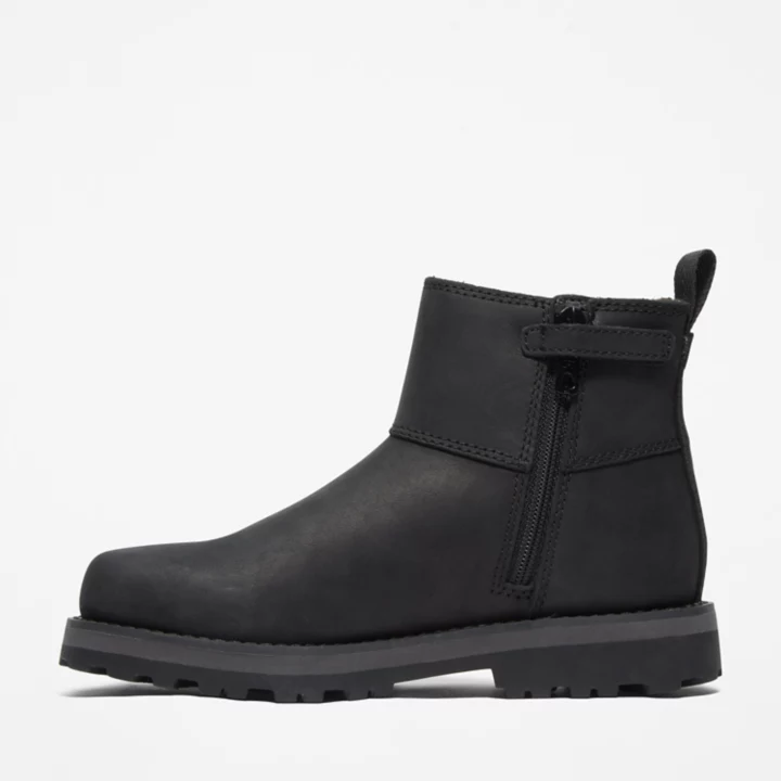 Chelsea boots Courma junior en noir