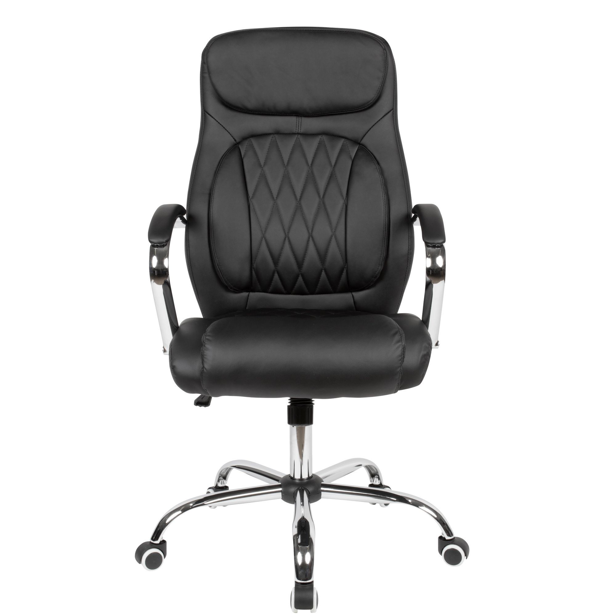 KADIMA DESIGN Bürostuhl: Modernes Design, bequeme Polsterung, ergonomische Rückenlehne, einstellbare Wippmechanik, großes Fußkreuz.