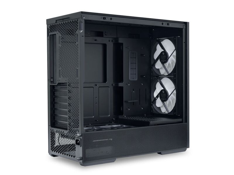 Lian Li PC-Gehäuse LANCOOL 207 Midi-Tower, ATX, schwarz Kompaktes ATX-Gehäuse