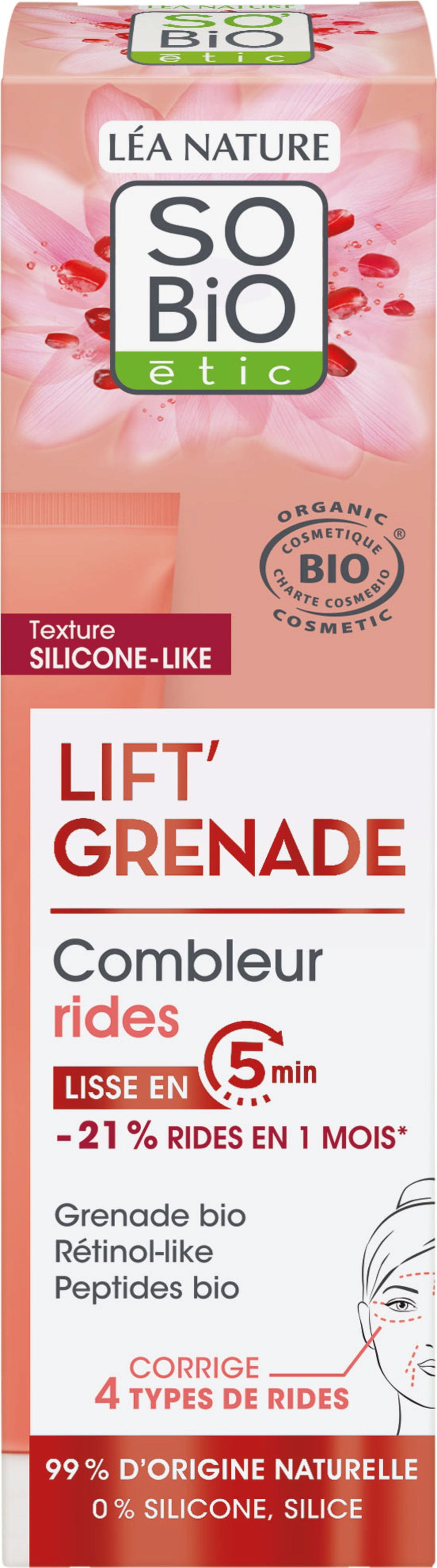 LÉA NATURE SO BiO étic  Lift'Grenade Augencreme, 15 ml
