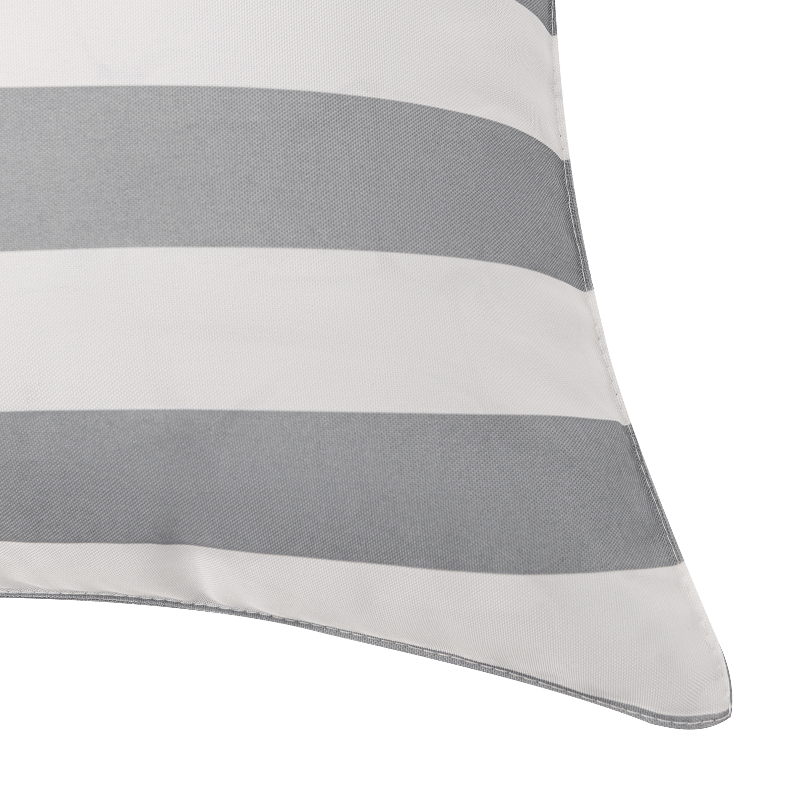 Outdoorkissen SURI grau/weiss 45 x 45 cm