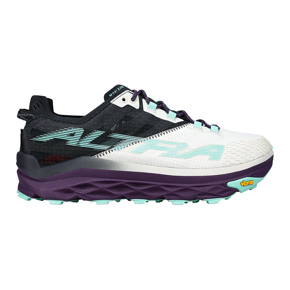 Altra MONT BLANC - Chaussures trail Homme black/green