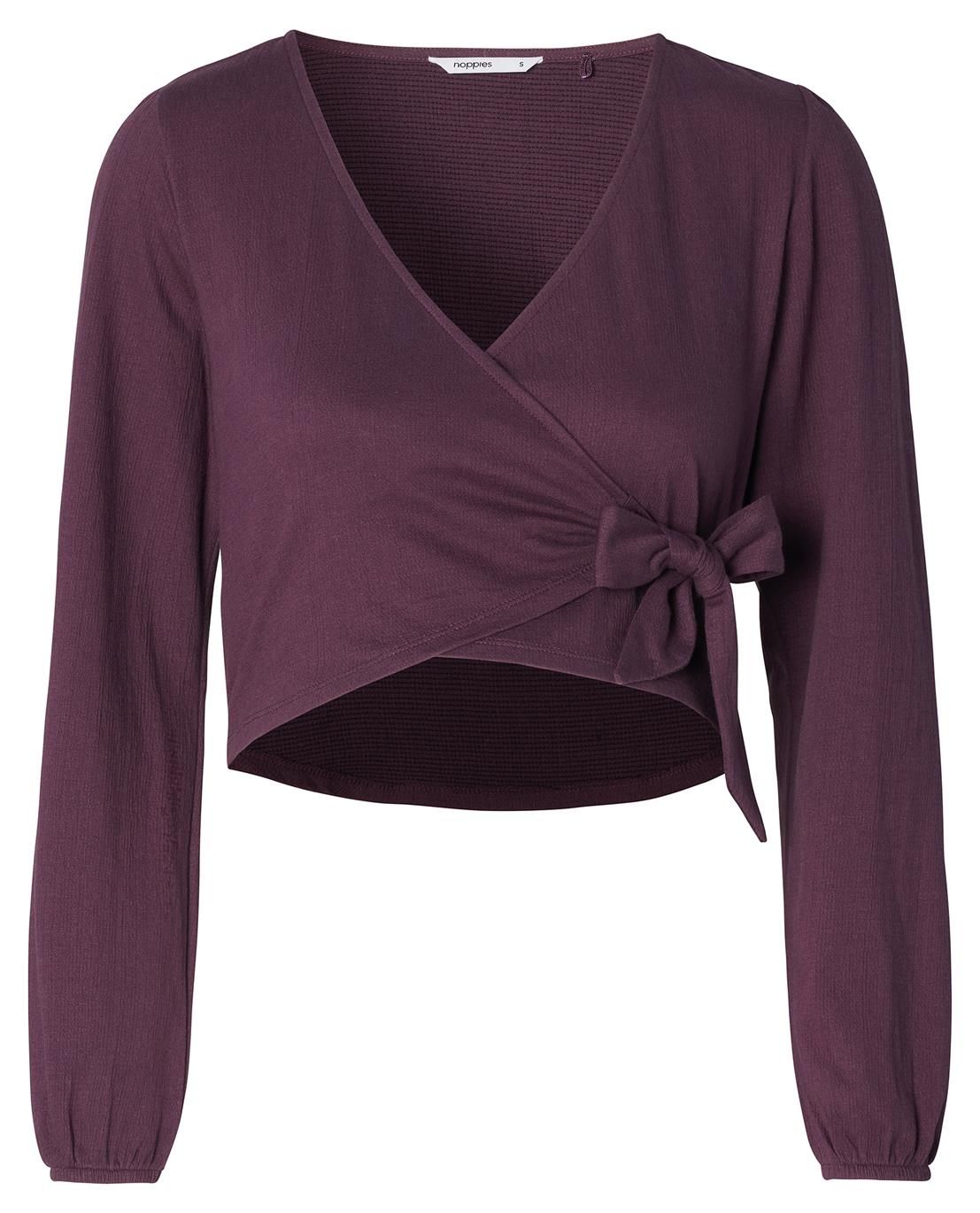 Noppies Maternity Voedingsshirt Jah-Nell - Plum Perfect