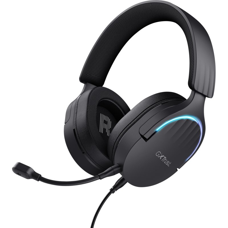 Trust GXT 490 FAYZO Casque Avec fil Arceau Gaming USB Type-A Noir