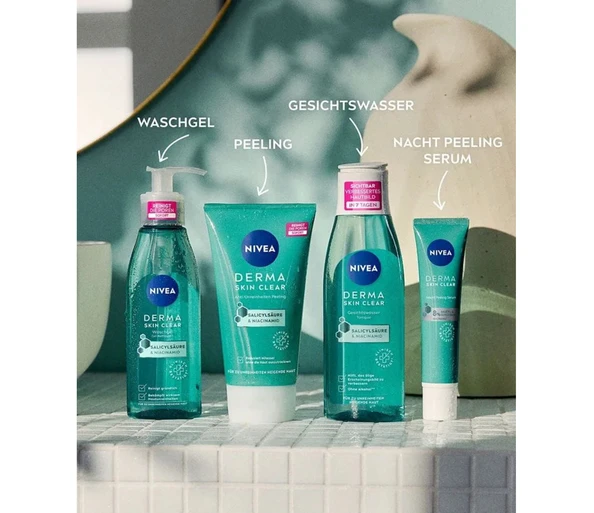 Nivea Derma Skin Clear Rebalance & Clear Serum