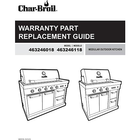 Char-Broil Ultimate 3200 Mok - stål