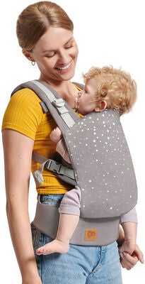 Kinderkraft NINO CONFETTI Bæresele, Grey