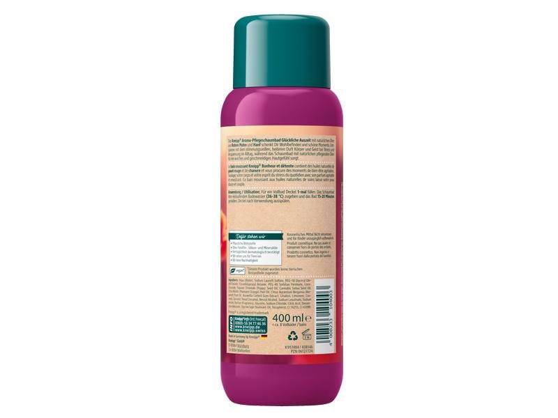 Kneipp Aroma-Pflegeschaumbad Glückliche Auszeit Natürliches Aroma-Schaumbad mit pflegenden Ölen