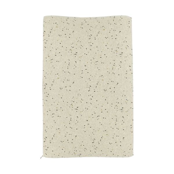 Meyco Rib Mini Spot Waskussenhoes - Toffee Melange