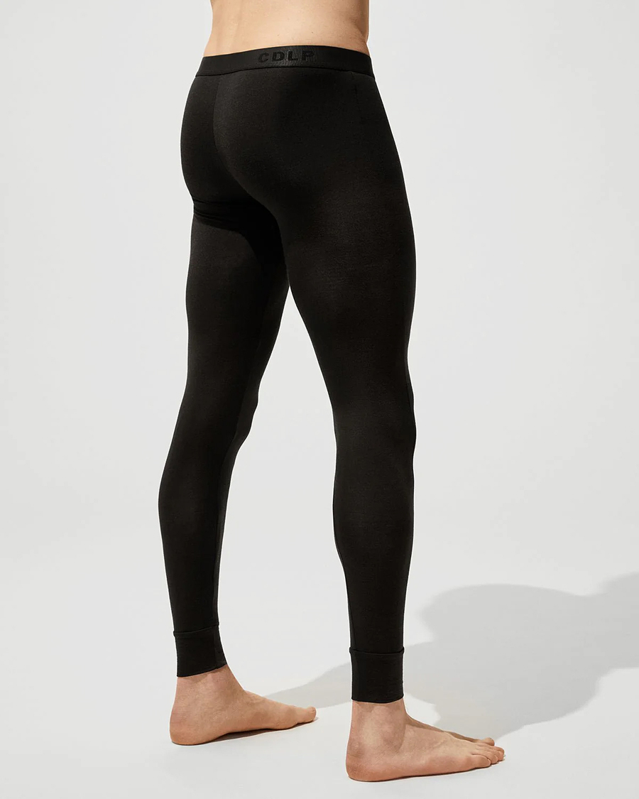 CDLP Wool Long Johns Black