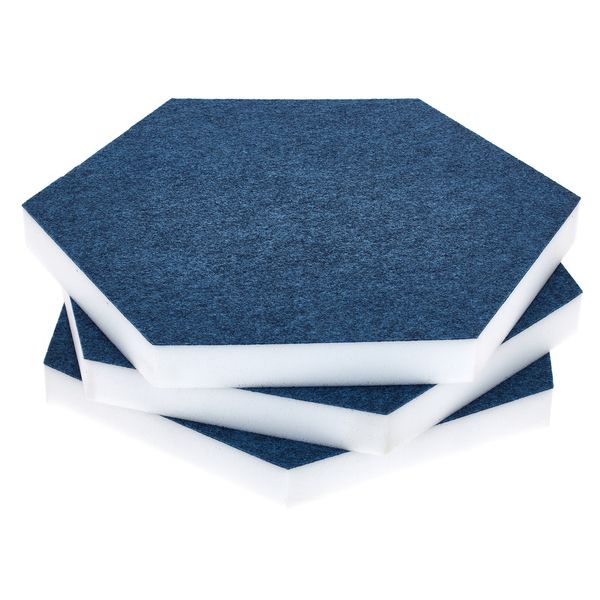 t.akustik Hexagon Melamine Light Blue 25