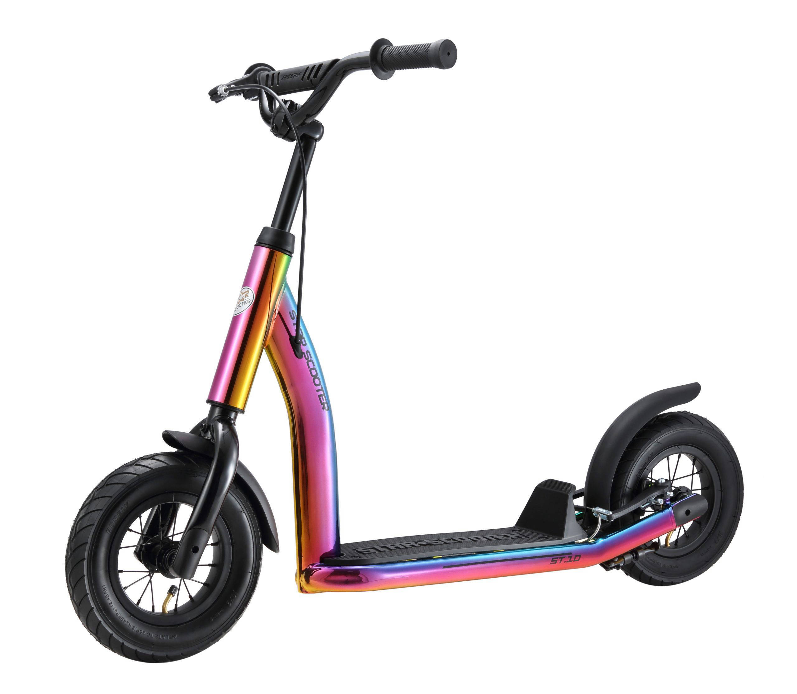 STAR SCOOTER New Gen Sport, autoped, 10 inch, chroom