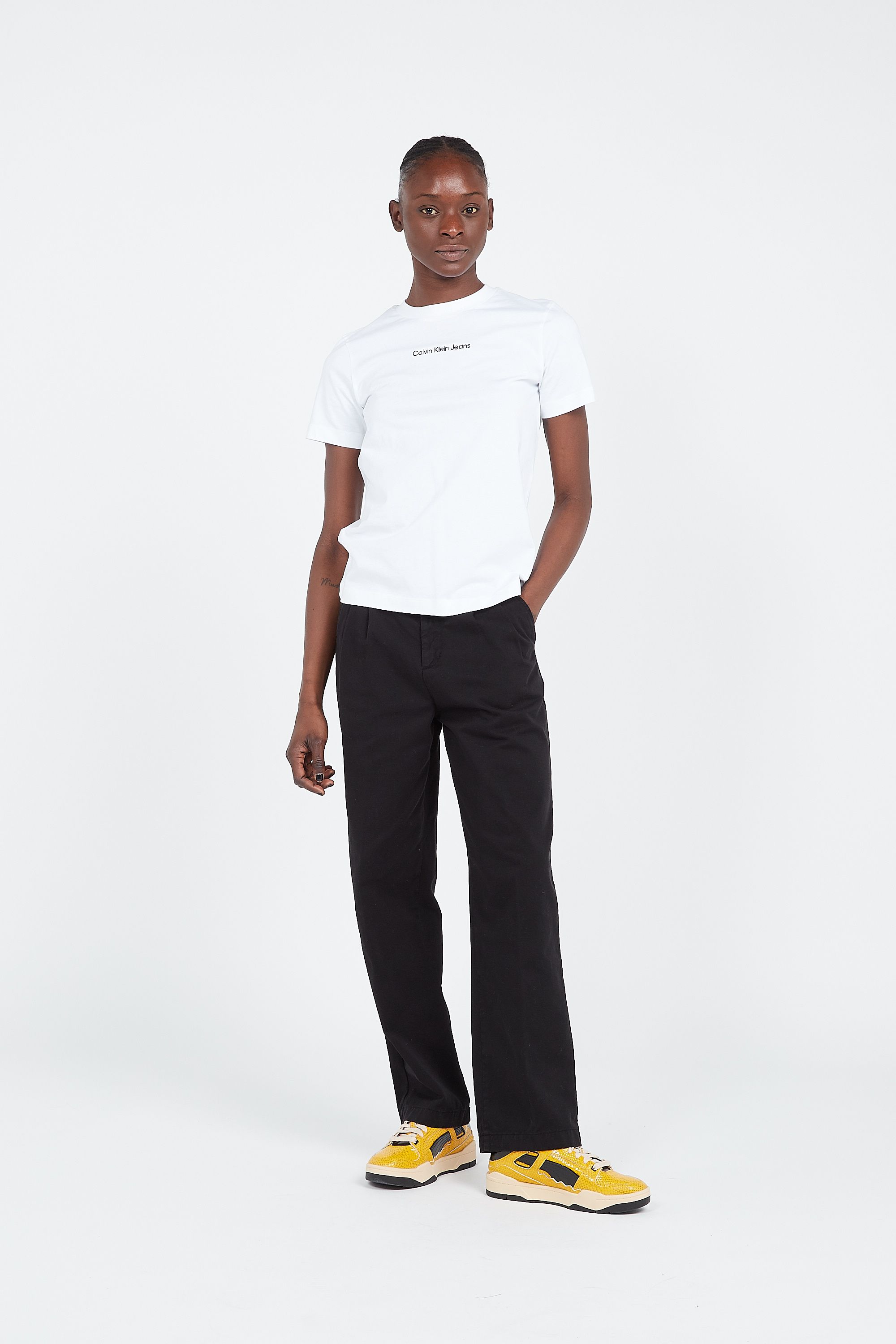 CALVIN KLEIN JEANS T-shirt Blanc