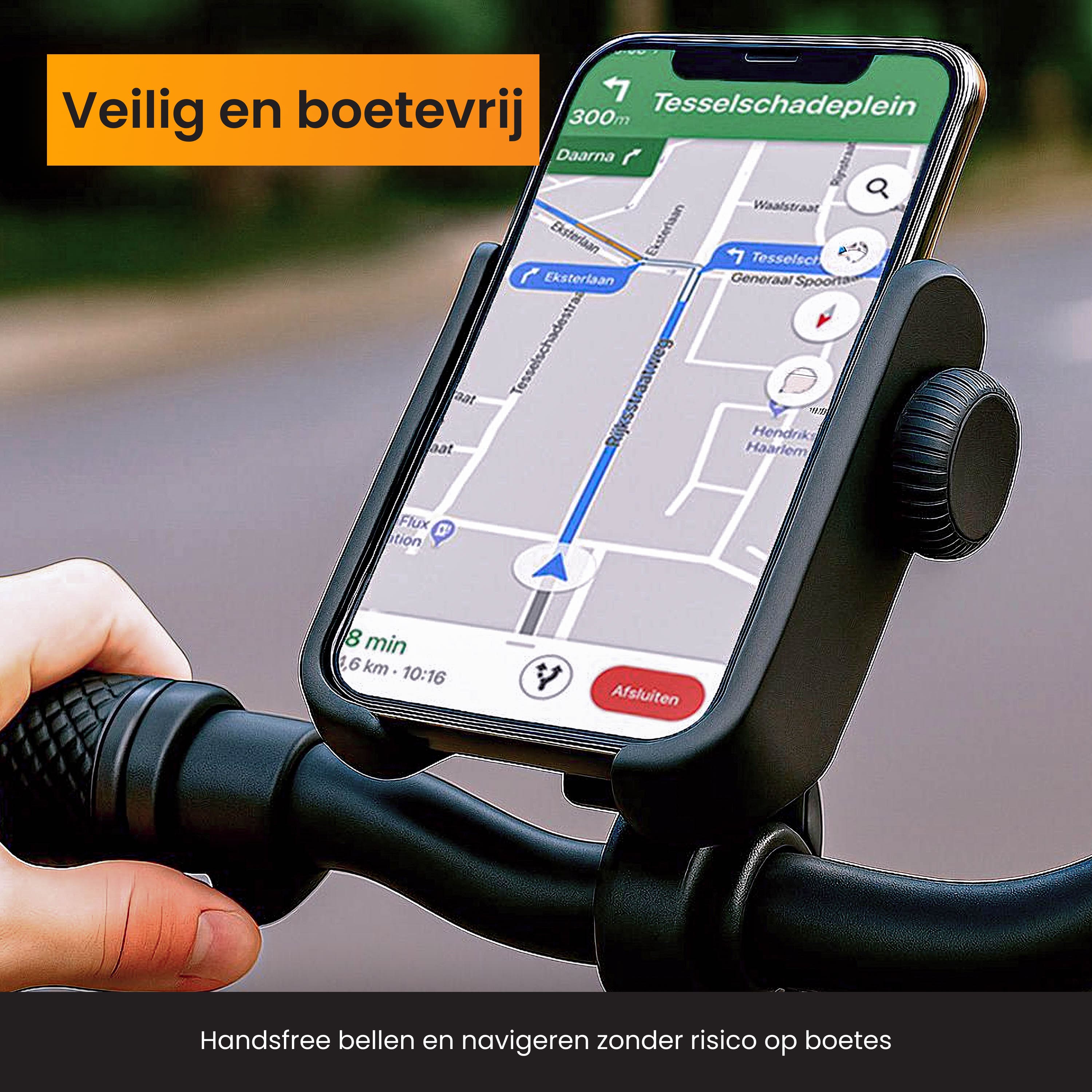 R2B robuuste telefoonhouder