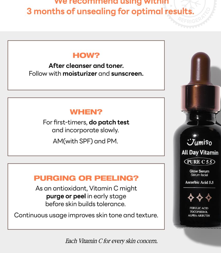 JUMISO - All Day Vitamin Pure C 5.5 Glow Serum 30ml