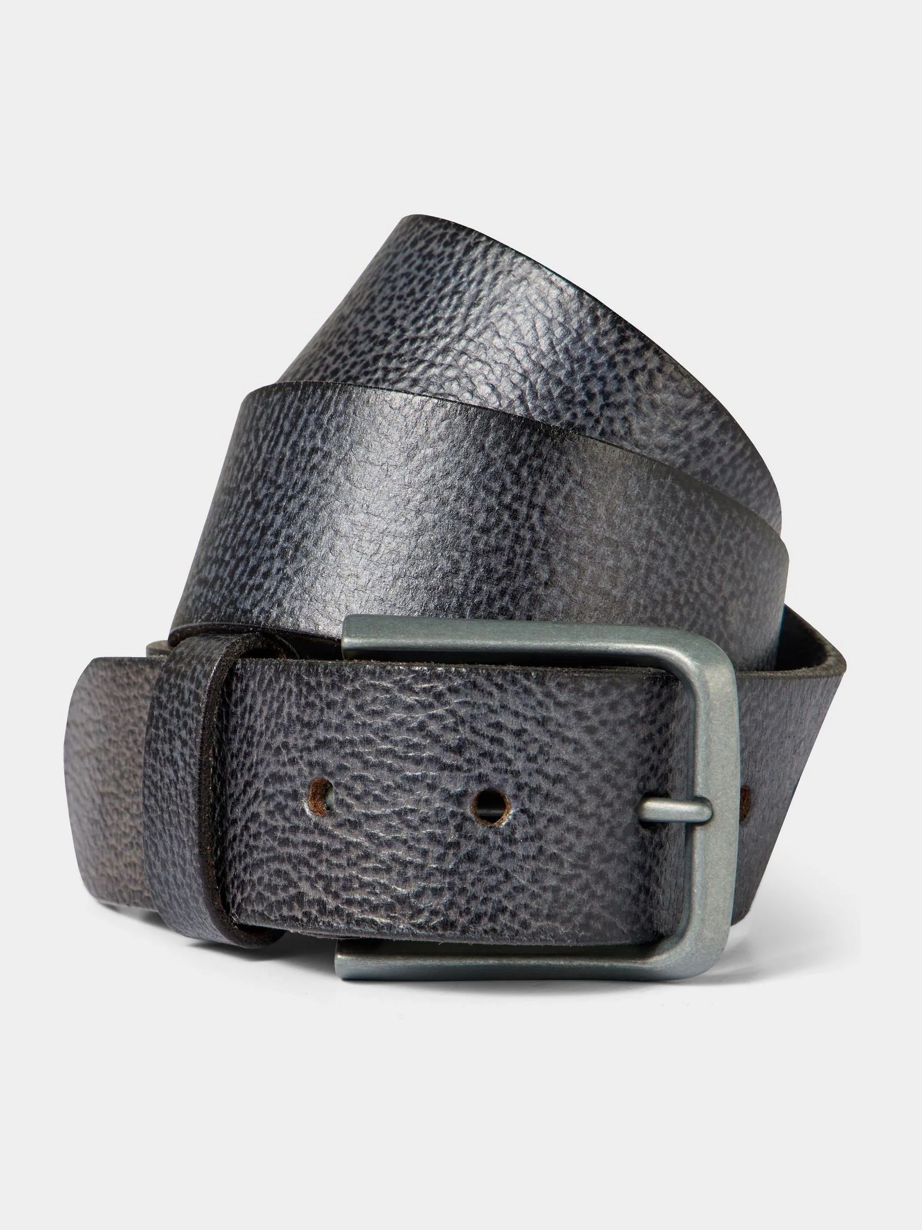 Zwart - Joe Browns leren riem met metalen gesp