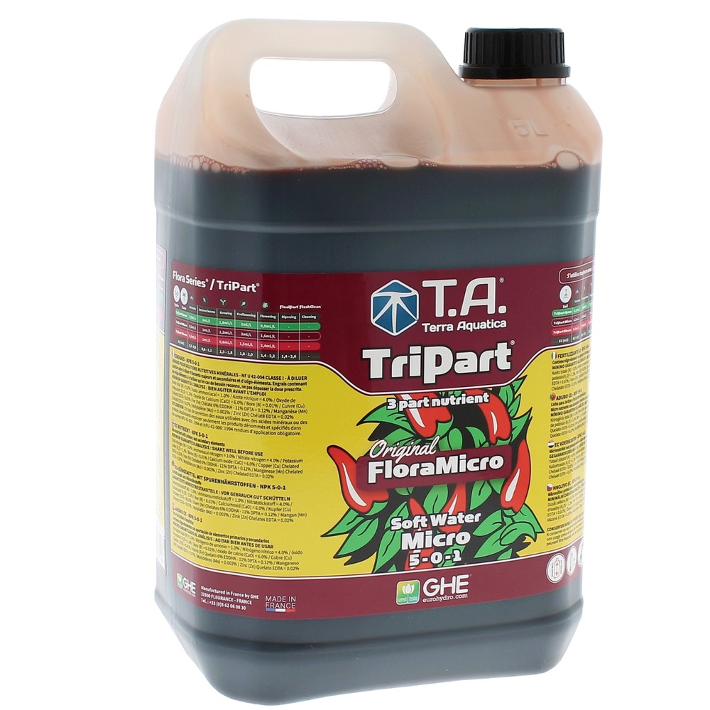 Tripart micro eau douce 5 litres