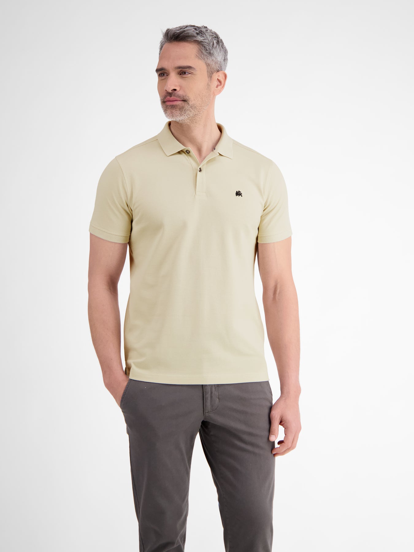 Basic Poloshirt für Herren, unifarben