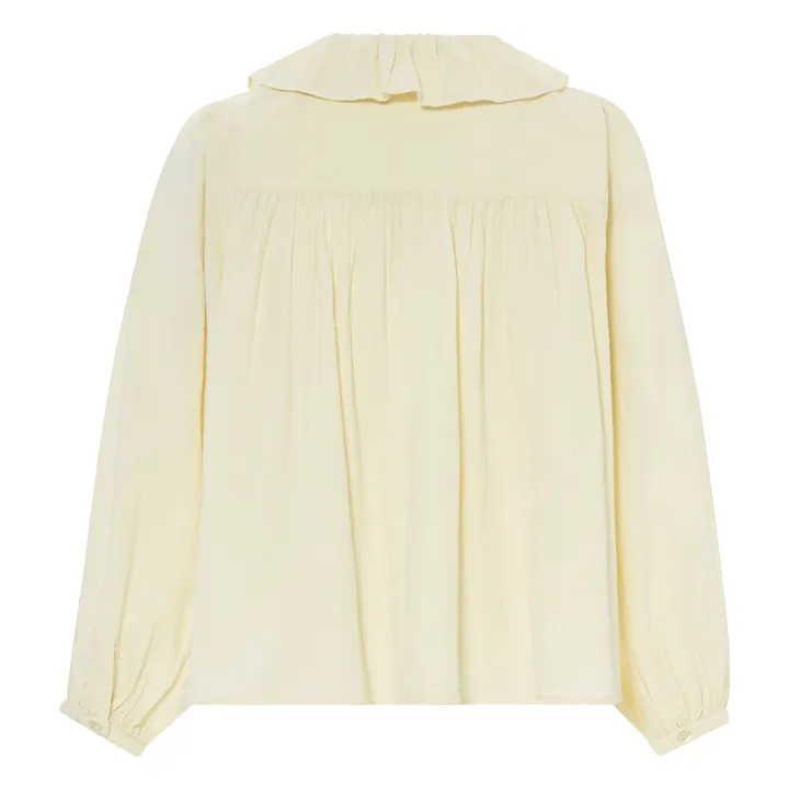 BELLEPIECE Blouse Naples Rayures Dobby | Ecru
