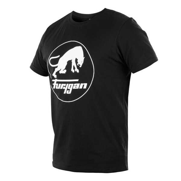 Furygan - T-shirt Corpo Logo Noir / Blanc