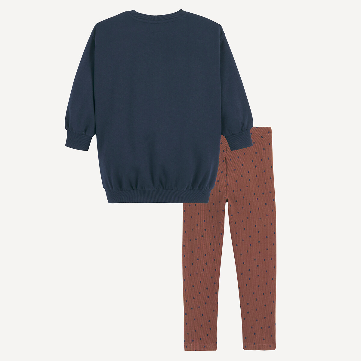 COLEÇÕES LA REDOUTE<br>Suéter Molton + legging