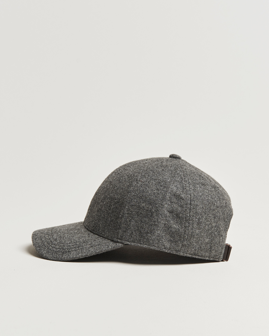 Varsity Headwear Cashmere Baseball Cap Flint Grey