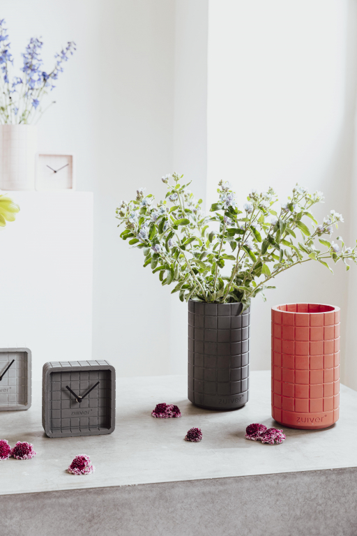 Zuiver Fajen vaas beton Grey