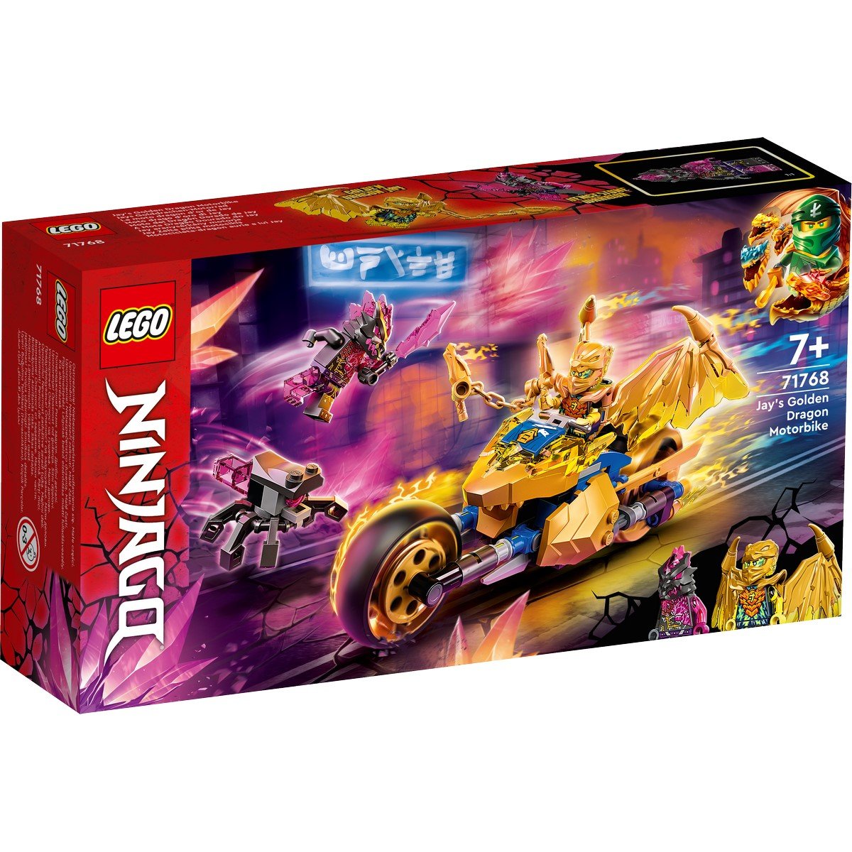 Moto dragon d'or de Jay Lego Ninjago 71768