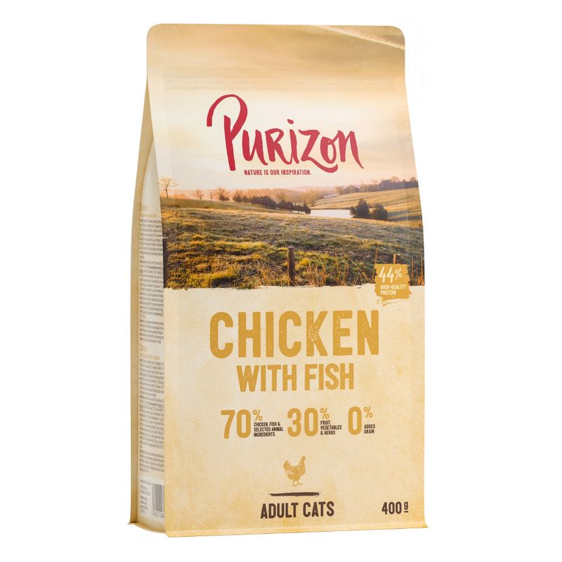 Offre d'essai mixte Purizon 2 x 400 g - sans céréales
