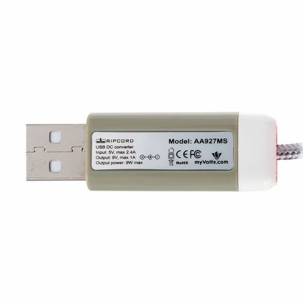 myVolts Ripcord 9V DC center negative