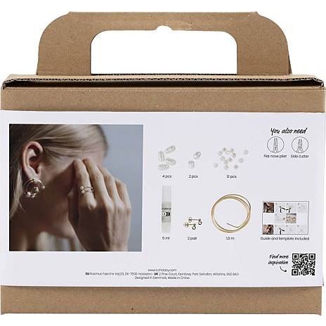 Creotime Mini DIY kit smykker - forgyldt