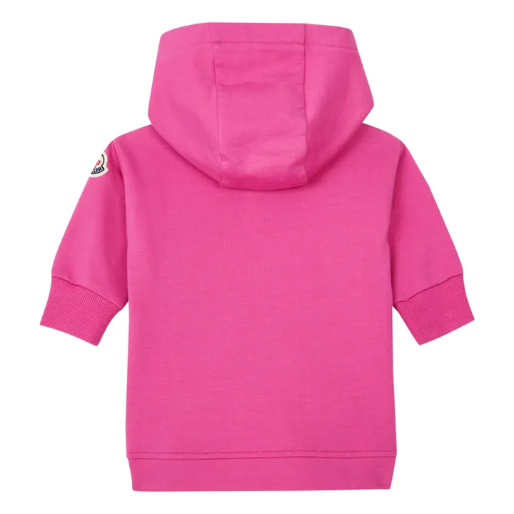 Moncler Robe Hoodie Unie | Rose fuschia