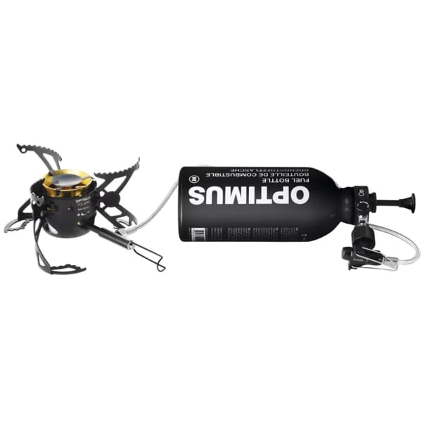 Réchaud multi combustible OPTIMUS POLARIS OPTIFUEL TACTICAL BLACK