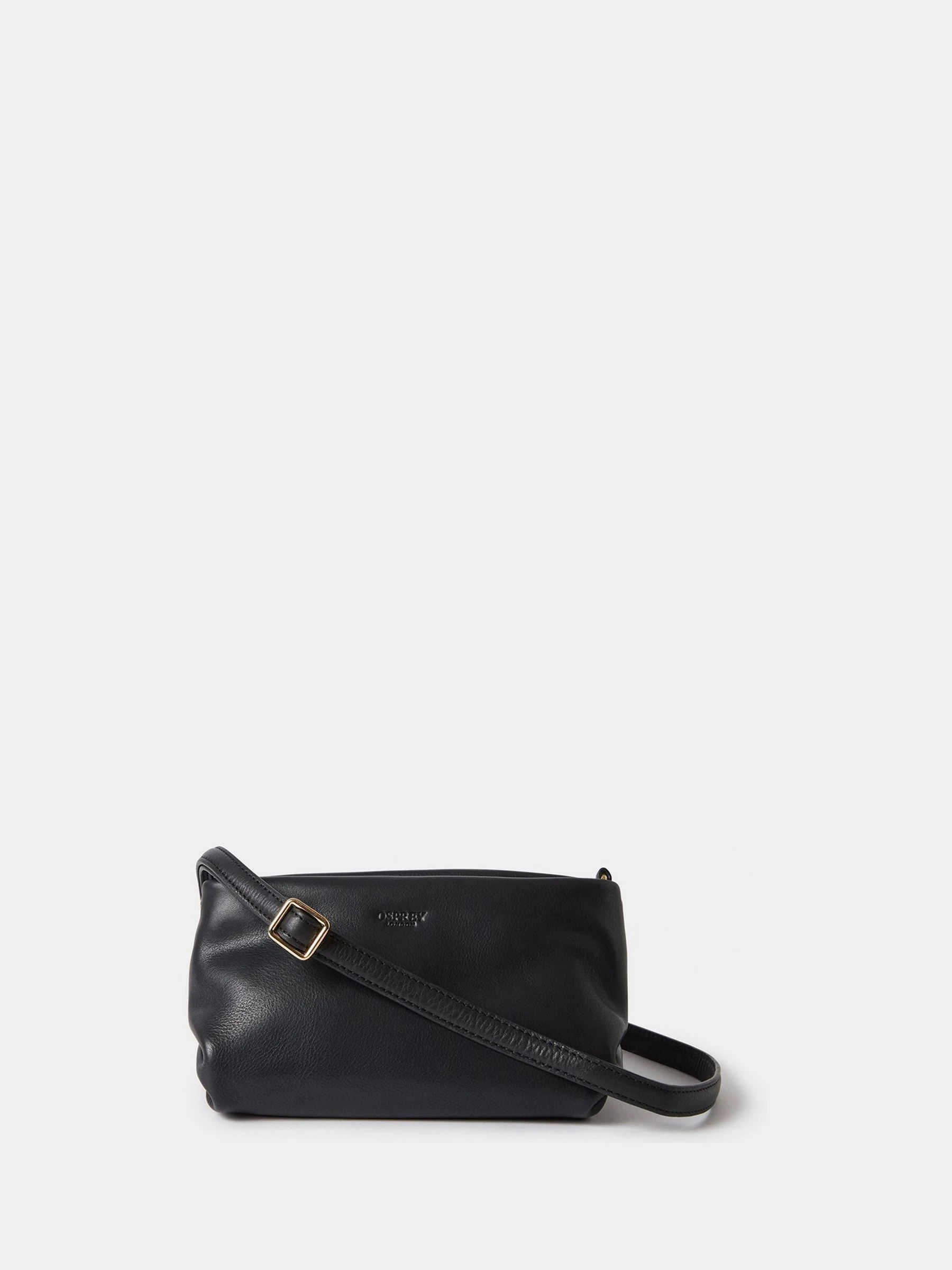 Zwart - Osprey London The Carina Leren Tas