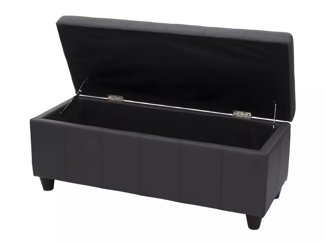 Coffre de rangement Kriens, gris mat